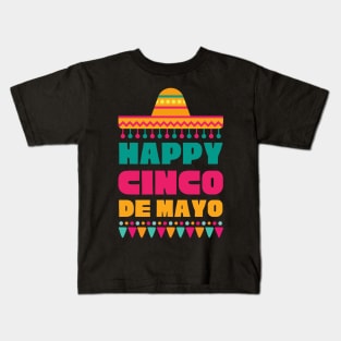 Cinco De Mayo. Fun Fiesta Mexican Holiday Tee Kids T-Shirt